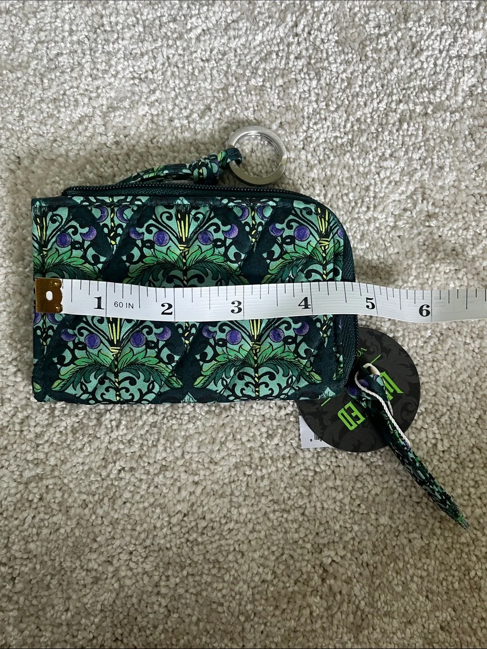 Vera Bradley Quilted Wicked card pouch - Picture 4 of 4